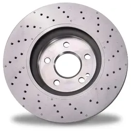 Brembo Bremsscheibe PRIME LINE - UV Coated Disc Vorne Gelocht [Hersteller-Nr. 09.B807.51
