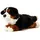 Uni-Toys Berner Sennenhund liegend 38 cm Braun/Schwarz/Weiß