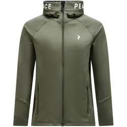 PEAK PERFORMANCE M Rider Zip Hood-PINE NEEDLE-PINE NEEDLE PINE NEEDLE/PINE NEEDLE/