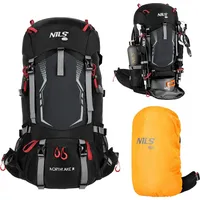 NILS CAMP Nc1993 Reisepack Schwarz 30L+10 Nils Camp -