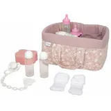 MuÑecas Arias Eleganz Mit 9-teiligem Babypflege-set - Pink - One Size