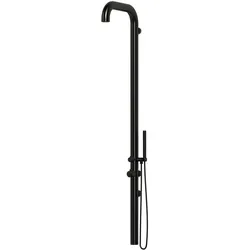 Sined Chia Wand Dusche Schwarz Outdoor Und Indoor Edelstahl 316l Overhead Und Hand Dusche Mobile Inox