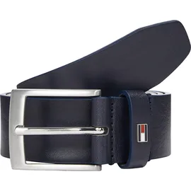 Tommy Hilfiger Herrengürtel Leder 3,5 cm Blau 115