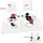Herding Mickey & Minnie Mouse weiß 2 x 135 x 200 + 2 x 80 x 80 cm