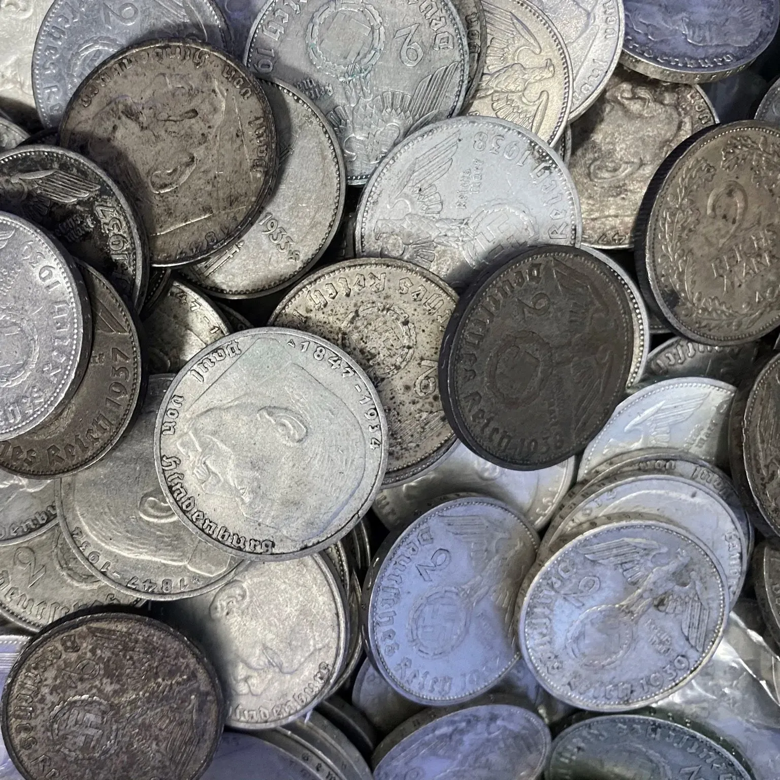 Silbermünze 100 x 2 Reichsmark 