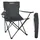24move Campingstuhl Faltstuhl Schwarz