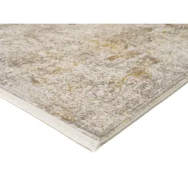 OCI DIE TEPPICHMARKE BESTELLER CAVA Designer-Teppich 200 x 200 cm Beige/Gold