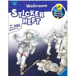 RAVENSBURGER 60010 Wieso? Weshalb? Warum? Stickerheft: Weltraum