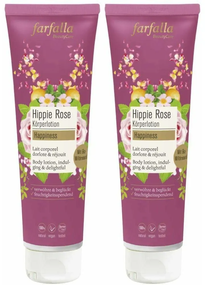 Farfalla Körperlotion Hippie Rose