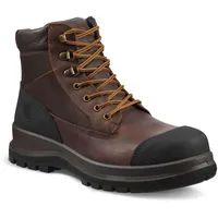 CARHARTT Detroit Rugged Flex® S3 Mid Stiefel, - Dunkelbraun,