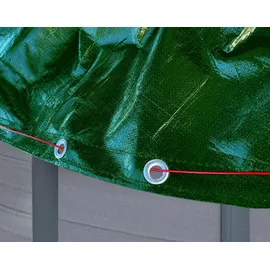 Quick Star Poolabdeckung Rund grün 5,20 m