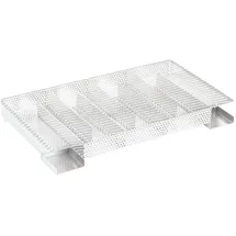 vidaXL Kaltrauchgenerator 35 cm Edelstahl weiß