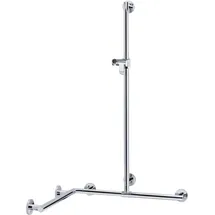 Keuco Plan Care Duschhandlauf mit Brausestange verchromt 797 x 797 x 1263 mm