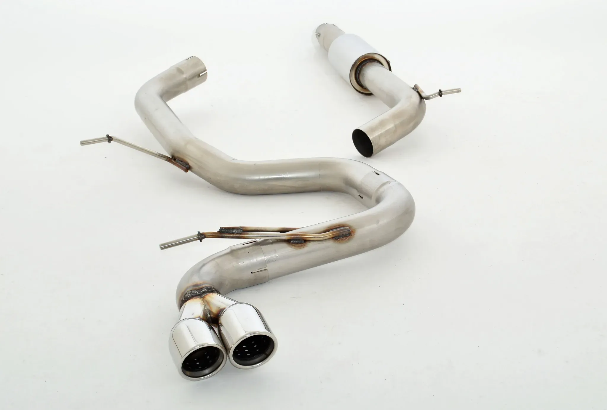 Friedrich Motorsport 76mm Auspuff Sportauspuff Anlage für Seat Leon 5F inkl. FR