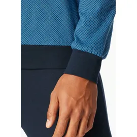 SCHIESSER Schlafanzug Basic Blau 50