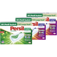 Persil Power Bars Universal Waschmittel (16 Waschladungen), vordosiertes Vollwaschmittel & 2x Persil Power Bars Color Waschmittel (16 Waschladungen), vordosiertes Buntwaschmittel