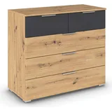 Rauch »Monza Sideboard Kommode Wäscheschrank«, mit 5 geräumigen Schubkästen in trendigen Farbkombinationen