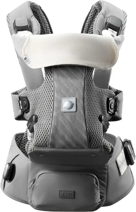 Bc Babycare Hexa müheloser Babytrage mit Hüftsitz - Stardust Grau