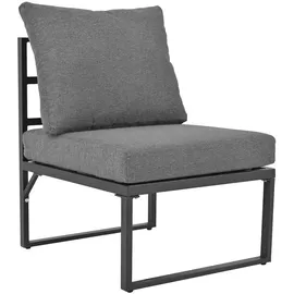 Merax Gartenlounge-Set 4-tlg. grau