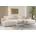 Eckcouch U form Wohnzimmer Couch Large 342cm SIENA stoff Poso Beige Creme