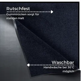 HANSE HOME Triton 40 x 60 cm Schwarz