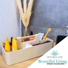Intirilife Make Up Organizer Badorganizer Khaki