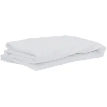 vidaXL Matratzenschoner wasserdicht 200 x 200 cm weiß