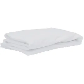 vidaXL Matratzenschoner wasserdicht 200 x 200 cm weiß