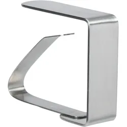 Tischklammern Klammern Tischhalter 64 Stk 4,5x1,5x5,5cm Edelstahl Tisch Decken