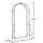 DanDiBo Ambiente Rosenbogen 254 x 159 cm Braun