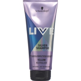 Schwarzkopf LIVE Silver Shampoo 200 ml, Nicht-professionell Unisex