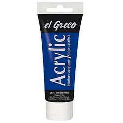 KREUL el Greco Acrylfarbe ultramarinblau 75,0 ml