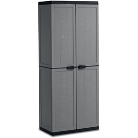 KIS Jolly hoch 0,68 x 0,39 x 1,66 m dunkelgrau/schwarz