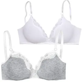 PETITE FLEUR Bralette-BH grau 70C