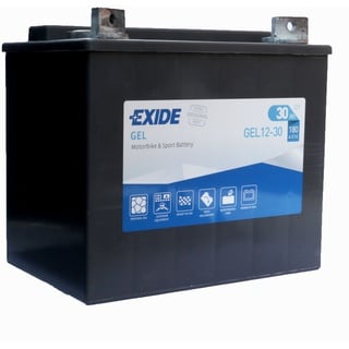 Exide Bike Gel 30Ah Y60-N30-A DIN 53034 auch für Rasent...