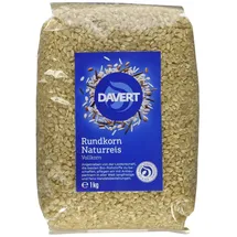 midsona Davert Naturreis Rundkorn Vollkorn bio 500g