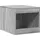 vidaXL Katzentoilette 47x59x42 cm Grau