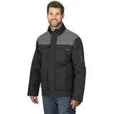 Hero by John Medoox JUSTIN Utility Jacket Workwear Herren Arbeitsjacke regular fit, XXL anthra/black - grau - XXL