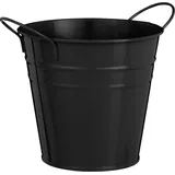 Mica decorations Joey Topf Eisen Ø 13 x 12 cm schwarz