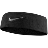 Nike Unisex – Erwachsene M Fury Headband Terry StirnBND, Black/White, one Size
