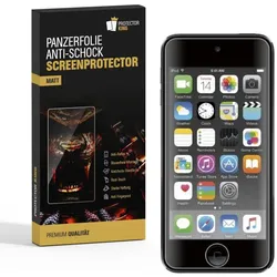 2x Panzerfolie für iPod Touch 7 Generation ANTI-SCHOCK Displayschutzfolie MATT