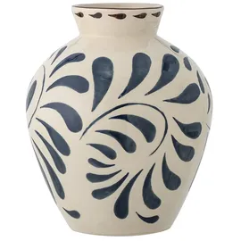 Bloomingville Heikki Vase, Blue, Steingut