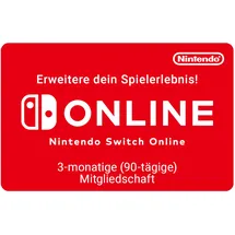 Nintendo Switch Mitgliedschaft 3 Monate