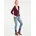 Feinstrickjacke rot 48