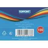 Stylex 42675 Ersatz-Karteikarten, A5, 100er Packung