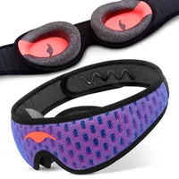 Manta Pro Sleep Mask - 100% Light Blocking Sleep Mask for Side Sleepers, Breathable and Comfortable for Sleep/Travel/Nap/Shift Work