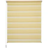 LIEDECO Doppelrollo »Young Colours«, lemon_yellow, Klemmfix, Polyester - gelb