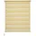 LIEDECO Doppelrollo »Young Colours«, lemon_yellow, Klemmfix, Polyester - gelb