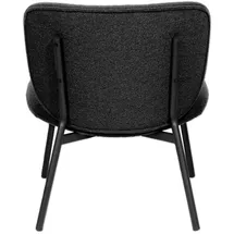 Paperflow meet powered by PAPERFLOW Sessel TWIST anthrazit schwarz Stoff, 1 St.