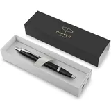 Parker Kugelschreiber IM Black Lacquer schwarz,